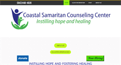 Desktop Screenshot of coastalsamaritan.org