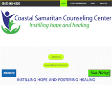 Tablet Screenshot of coastalsamaritan.org